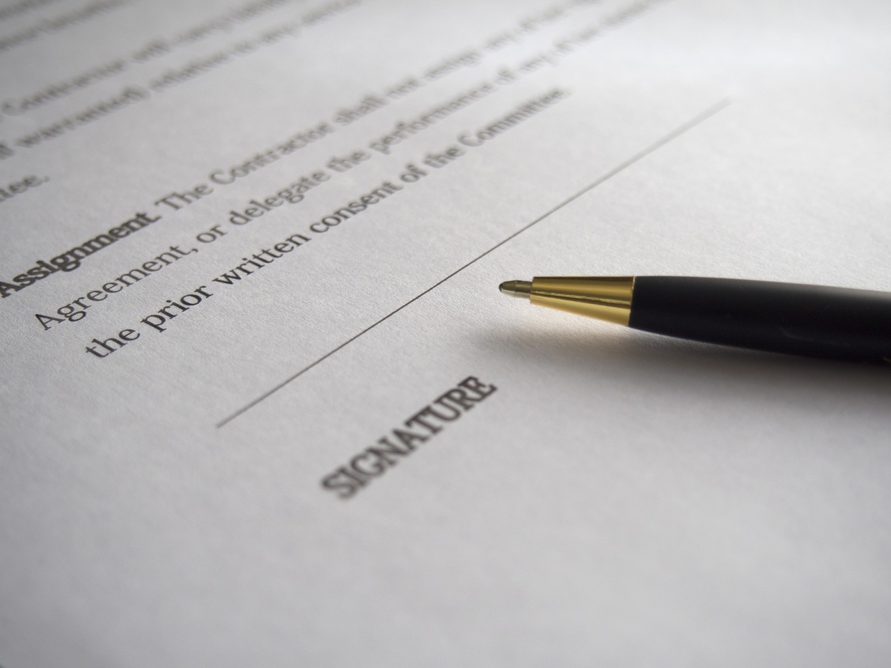 Before you sign anything…