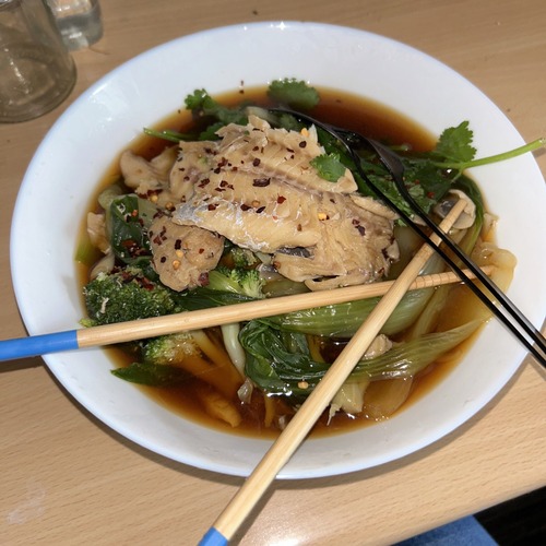 My favourite noodle soup I make for myself